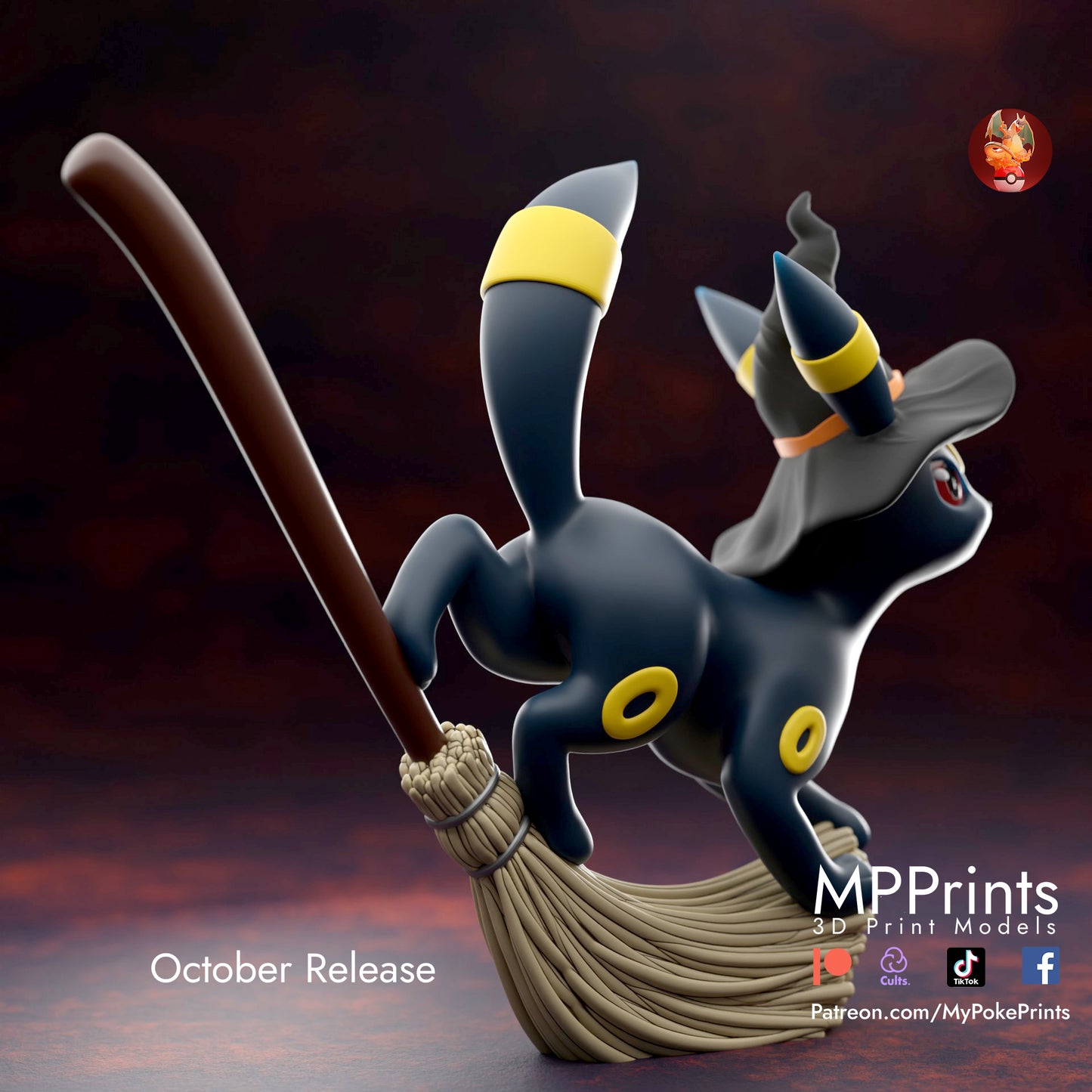 Witch Umbreon | Statue YET TO BE PRINTED